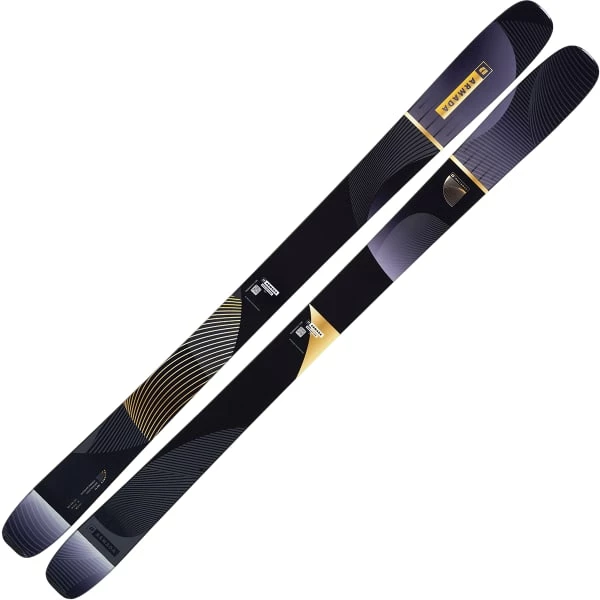 Sortie 🥰 Skis Alpin ARMADA RELIANCE 102 TI 23 Noir / Jaune / Violet ❤️