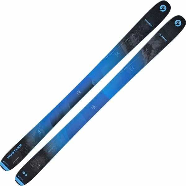 Promo 🥰 Skis Alpin BLIZZARD RUSTLER 10 BLUE 23 Bleu / Noir 😍