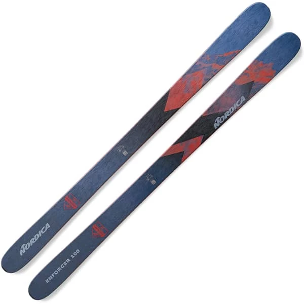 Meilleure affaire 🌟 Skis Alpin NORDICA ENFORCER 100 BLUE RED 23 Bleu / Rouge 🛒