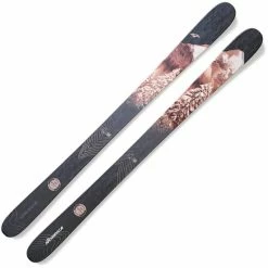 Promo ✔️ Skis Alpin NORDICA SANTA ANA 98 BLACK PEACH 23 Noir / Rose 🌟