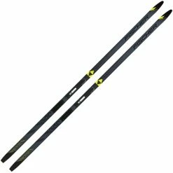 Tout neuf 🔔 Skis De Fond FISCHER TWIN SKIN SUPERLITE STIFF EF 22 Noir 🔔