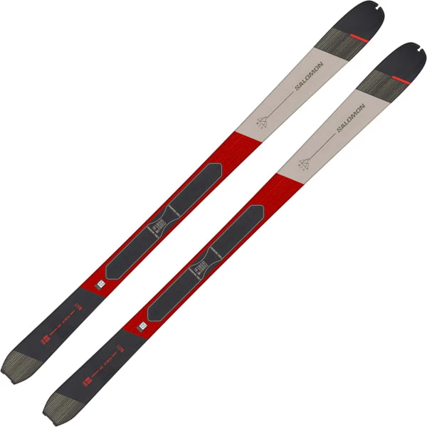Budget ⌛ Skis Rando SALOMON MTN 80 PRO 23 Gris / Noir / Rouge 🌟
