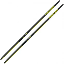 Sortie 💯 Skis De Fond FISCHER TWIN SKIN CARBON PRO MEDIUM 23 Noir / Jaune 🧨