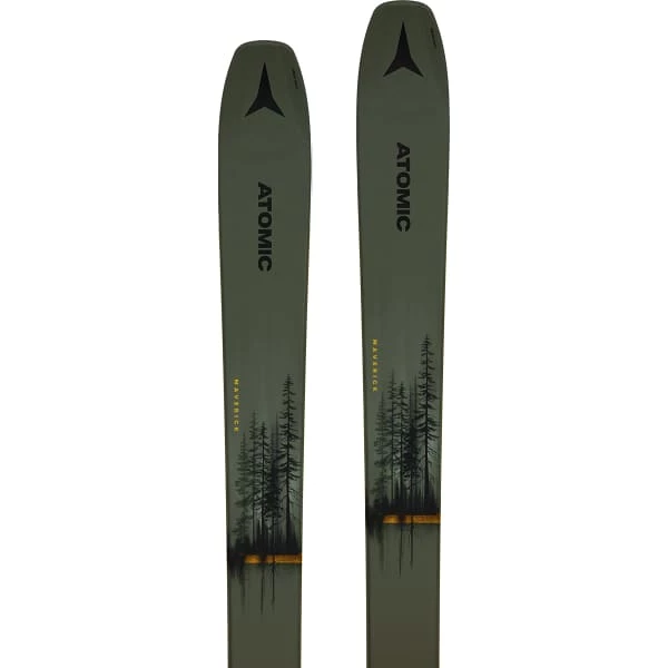 Les meilleures critiques de 🔥 Skis Alpin ATOMIC MAVERICK 100 TI MTGREEN/SAFR 23 Vert / Gris 🎉 – Image 4