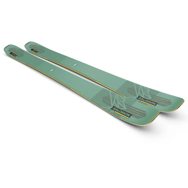 De gros 🌟 Skis Alpin SALOMON N QST 92 GREEN SPRUCE/SOLA 23 Vert 😉 – Image 3