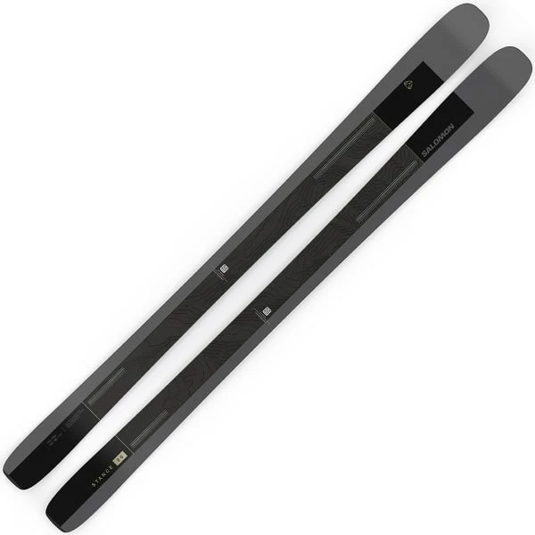 Grosses soldes 💯 Skis Alpin SALOMON N STANCE 96 BLK/DARK GREY 23 Gris / Noir ⭐