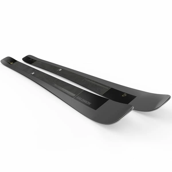 Grosses soldes 💯 Skis Alpin SALOMON N STANCE 96 BLK/DARK GREY 23 Gris / Noir ⭐ – Image 3