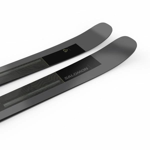 Grosses soldes 💯 Skis Alpin SALOMON N STANCE 96 BLK/DARK GREY 23 Gris / Noir ⭐ – Image 4