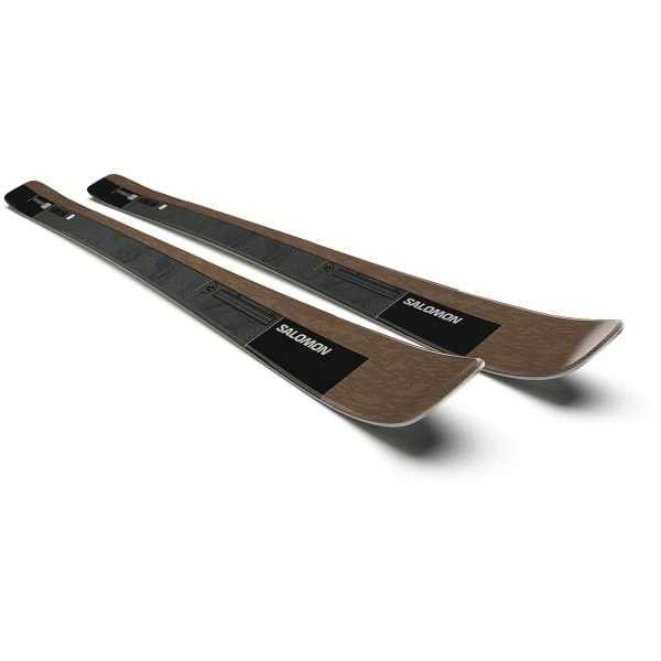 Nouveau 🔥 Skis Alpin SALOMON N STANCE 84 OTTER/BK/SILV 23 Marron / Noir 🔔 – Image 3