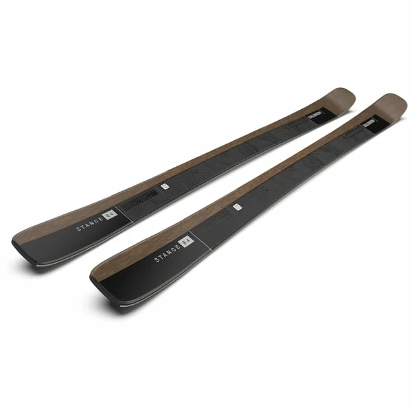 Nouveau 🔥 Skis Alpin SALOMON N STANCE 84 OTTER/BK/SILV 23 Marron / Noir 🔔 – Image 4