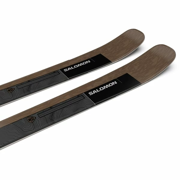 Nouveau 🔥 Skis Alpin SALOMON N STANCE 84 OTTER/BK/SILV 23 Marron / Noir 🔔 – Image 6