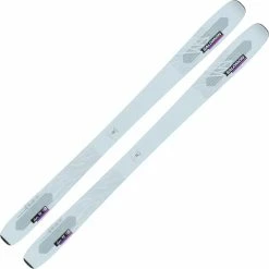 Promo 🥰 Skis Alpin SALOMON N QST LUX 92 GRAY DAWN/NEO 23 Bleu / Gris 🌟