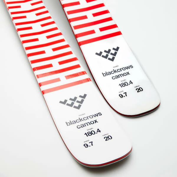 Vente flash 🥰 Skis Alpin BLACK CROWS CAMOX 23 Blanc / Rouge 🛒 – Image 4