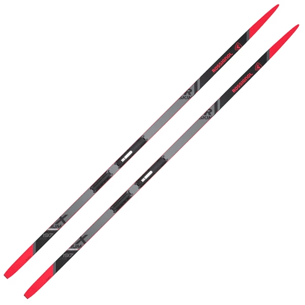 Vente flash 🧨 Skis De Fond ROSSIGNOL X-IUM PREMIUM R-SKIN 23 Noir / Gris / Rouge ⌛