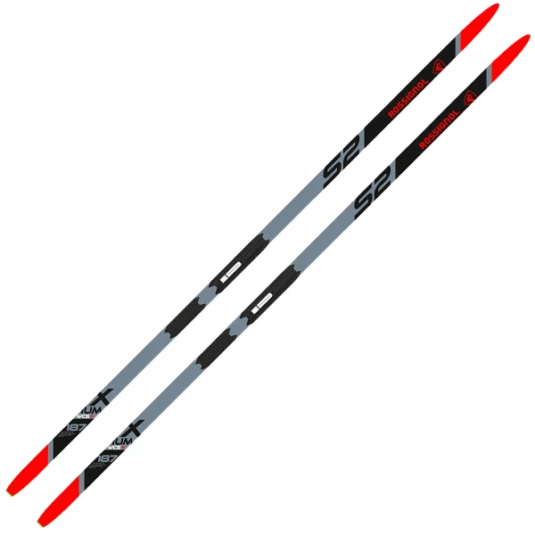 Promo đ„ Skis De Fond ROSSIGNOL X-IUM SKATING WCS S2 23 Noir / Gris / Rouge đ