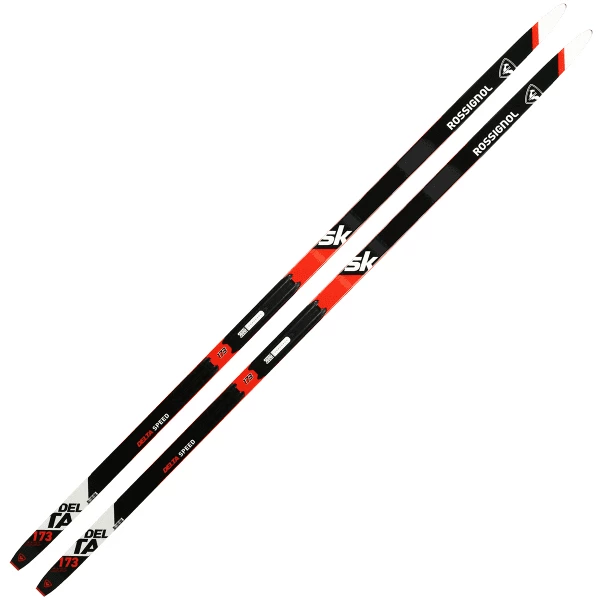 Grosses soldes 🤩 Skis De Fond ROSSIGNOL DELTA SPEED SK 23 Noir / Rouge / Blanc 🔔