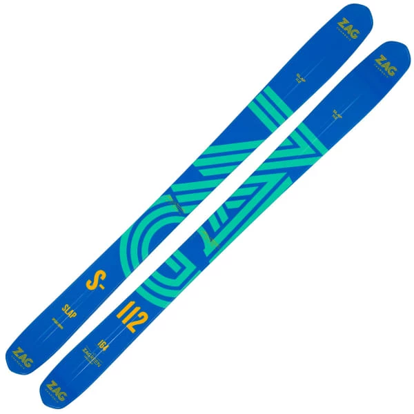 Bon marché 👍 Skis Alpin ZAG SLAP 112 LADY 23 Bleu / Vert 🤩
