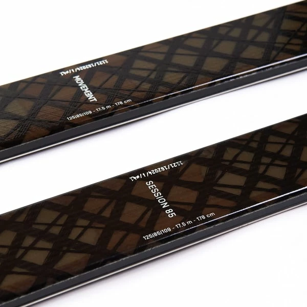 Grosses soldes 🔥 Skis Rando MOVEMENT SESSION 85 23 Noir / Marron / Bleu 🥰 – Image 4