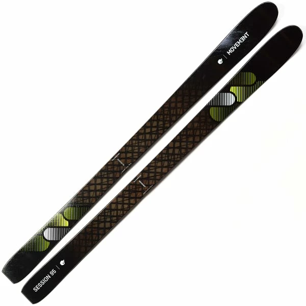 Nouveau 😉 Skis Rando MOVEMENT SESSION 95 23 Noir / Marron / Vert ✨