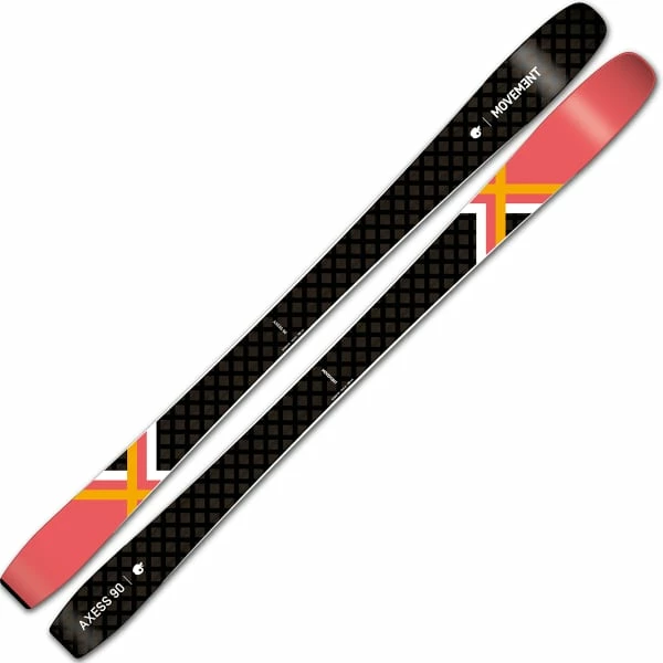 Coupon 🔔 Skis Rando MOVEMENT AXESS 90 W 23 Noir / Marron / Rose 💯
