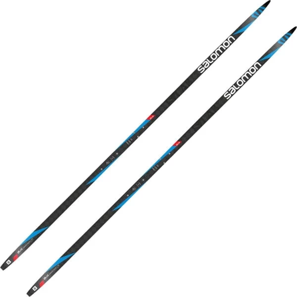 Meilleure vente ⌛ Skis De Fond SALOMON S/LAB CARBON SKATE RED 22 Noir / Bleu 🧨