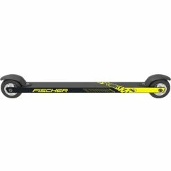 Nouveau 😉 Skis Roue FISCHER RCJ SKATE 22 Noir / Jaune 🤩
