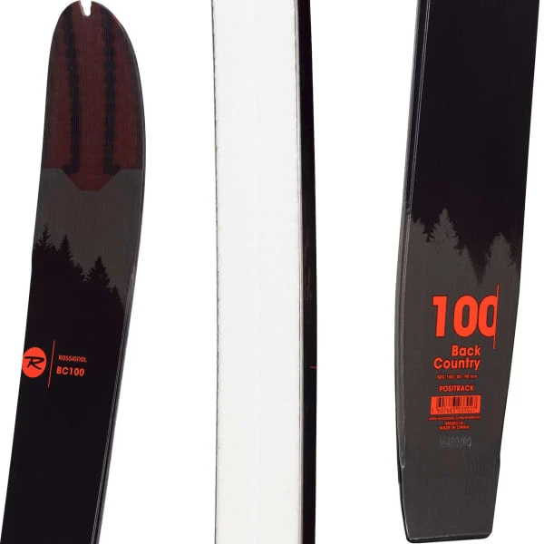 Top 10 🔥 Skis De Fond ROSSIGNOL BC 100 - POSITRACK 22 Noir / Gris 👍 – Image 2