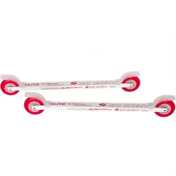 Meilleure vente 👏 Skis Roue SKI SKETT ELITE SKATE PE 22 Blanc / Rouge 👏