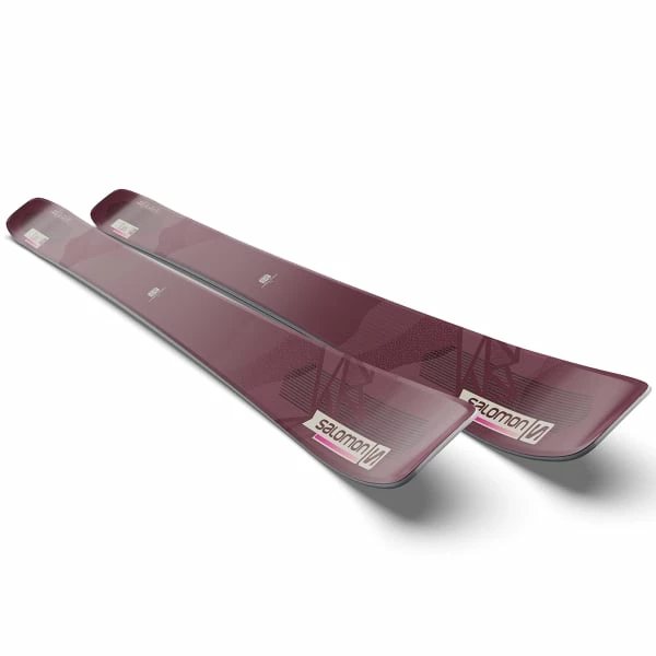 Le moins cher đ Skis Alpin SALOMON QST LUX 92 BORDEAU/PINK 22 Rouge đ â Image 3