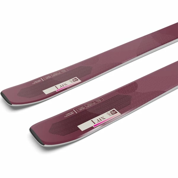 Le moins cher đ Skis Alpin SALOMON QST LUX 92 BORDEAU/PINK 22 Rouge đ â Image 5