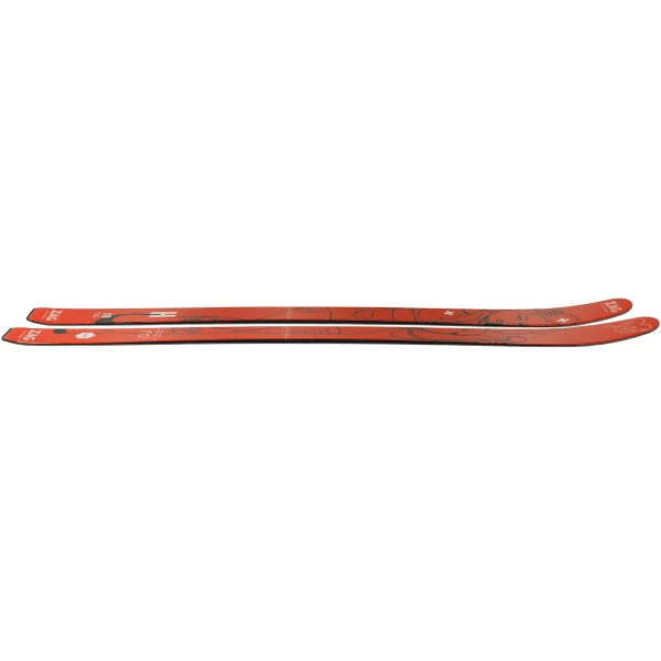 Nouveau 🛒 Skis Alpin ZAG H106 LTD EDITION NURSE 23 Rouge 🧨 – Image 2